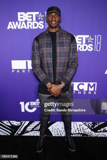 Guest attends The Late Night Brunch during the 2018 BET Experience at OUE Skyspace LA on June 21, 2018 in Los Angeles, California.