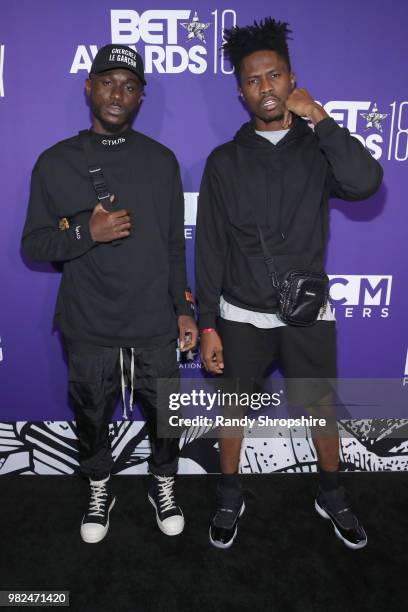 Guests attends The Late Night Brunch during the 2018 BET Experience at OUE Skyspace LA on June 21, 2018 in Los Angeles, California.