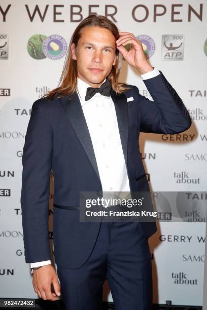 Model and Influencer Patrick Madany attends the Gerry Weber Open Fashion Night 2018 at Gerry Weber Stadium on June 23, 2018 in Halle, Germany.