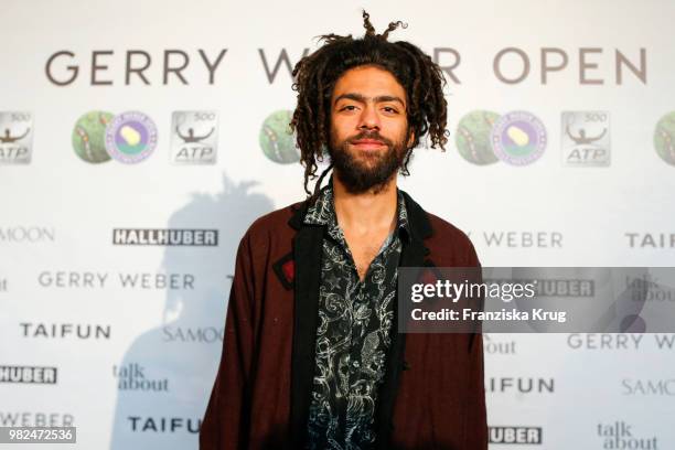 Noah Becker attends the Gerry Weber Open Fashion Night 2018 at Gerry Weber Stadium on June 23, 2018 in Halle, Germany.