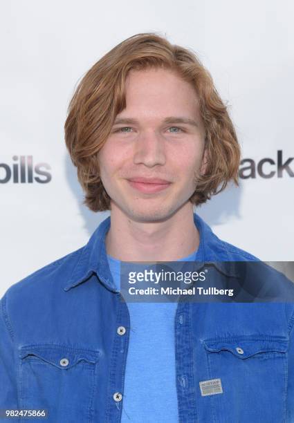 Raam Weinfeld attends the premiere of Blackpills and Barnstormer Productions' "First Love" at Zebulon on June 23, 2018 in Los Angeles, California.