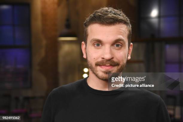 Actor Edin Hasanovic appears on the television talk show 'Koelner Treff' broadcast by the WDR channel in Cologne, Germany, 2 February 2018. Photo:...