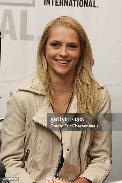 Teresa Palmer at 'The Sorcerer's Apprentice' Panel at WonderCon 2010 on April 03, 2010 at the Moscone Center in San Francisco, CA.