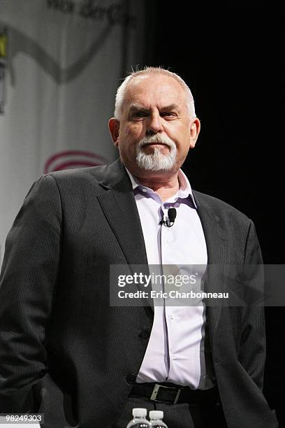 John Ratzenberger at 'Toy Story 3' Panel at WonderCon 2010 on April 03, 2010 at the Moscone Center in San Francisco, CA.