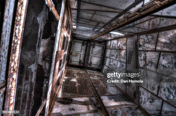 elevator shaft - lift shaft stock pictures, royalty-free photos & images