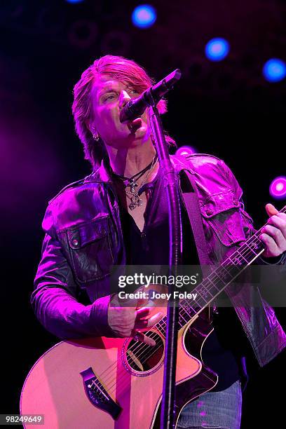 John Rzeznik performs during day 3 of the free NCAA 2010 Big Dance Concert Series at White River State Park on April 4, 2010 in Indianapolis, Indiana.