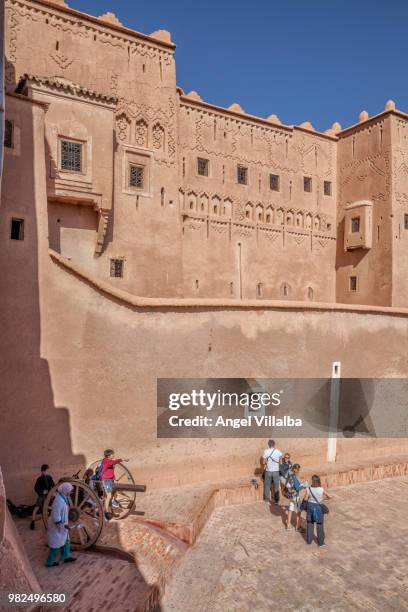 kasbah of taourirt - kasbah of taourirt stock pictures, royalty-free photos & images