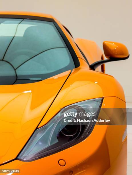 mclaren 12c - sports car stock pictures, royalty-free photos & images