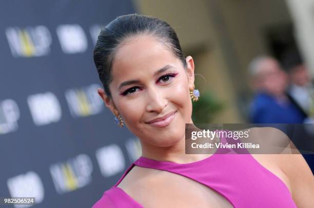 Actor Jaina Lee Ortiz attends the NALIP 2018 Latino Media Awards at The Ray Dolby Ballroom at Hollywood & Highland Center on June 23, 2018 in...