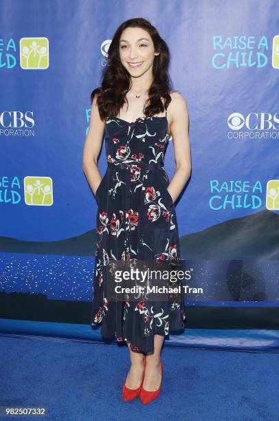Meryl Davis attends the 6th Annual RaiseAChild HONORS -The Summer Party Gala held at Jim Henson Studios on June 23, 2018 in Hollywood, California.
