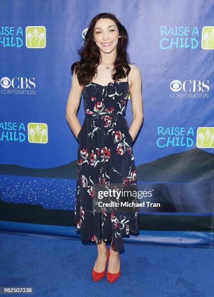 Meryl Davis attends the 6th Annual RaiseAChild HONORS -The Summer Party Gala held at Jim Henson Studios on June 23, 2018 in Hollywood, California.