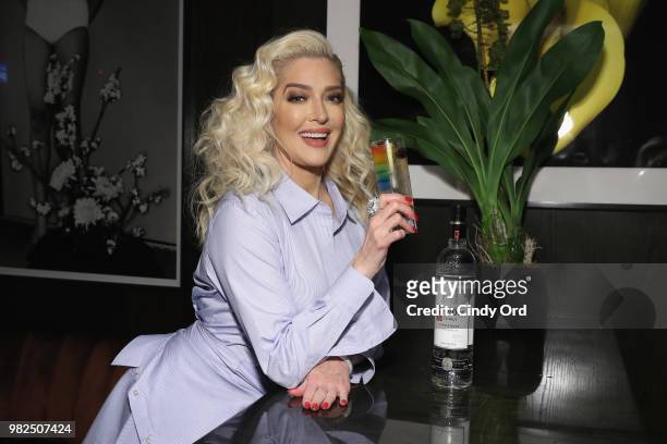 Real Housewife of Beverly Hills and host Erika Jayne attends a high-profile Pride celebration presented by Ketel One Family-Made Vodka at The Blond...
