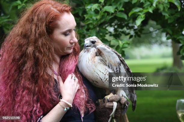 Adrienne Gillespie attends the 12th Annual Get Wild! Summer Benefit on June 23, 2018 in Southampton, New York.