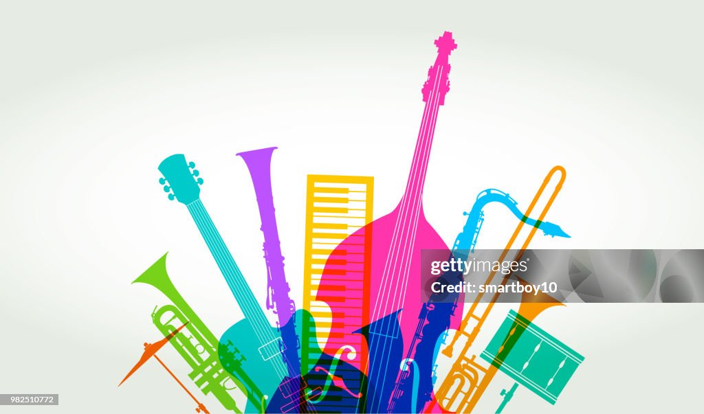 Instrumentos musicais - Jazz