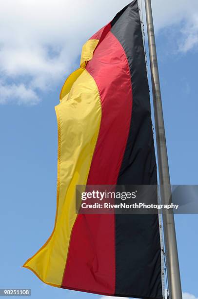german flag, frankenmuth, michigan - saginaw michigan stock pictures, royalty-free photos & images