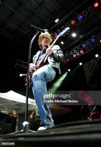 John Rzeznik of the Goo Goo Dolls performs during day 3 of the 2010 NCAA Big Dance Concert Series at White River State Park on April 4, 2010 in...