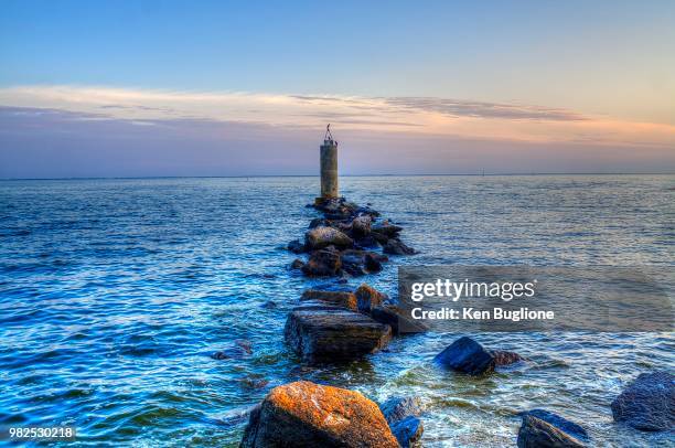 sandspit park,patchogue ,ny - língua de areia - fotografias e filmes do acervo