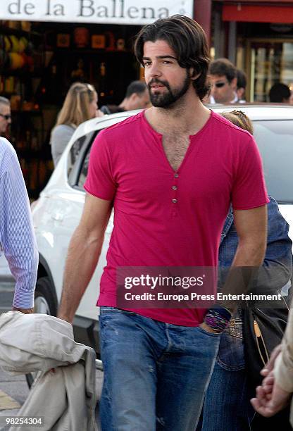 Actor Miguel Angel Munoz is seen on April 4, 2010 in Malaga, Spain.