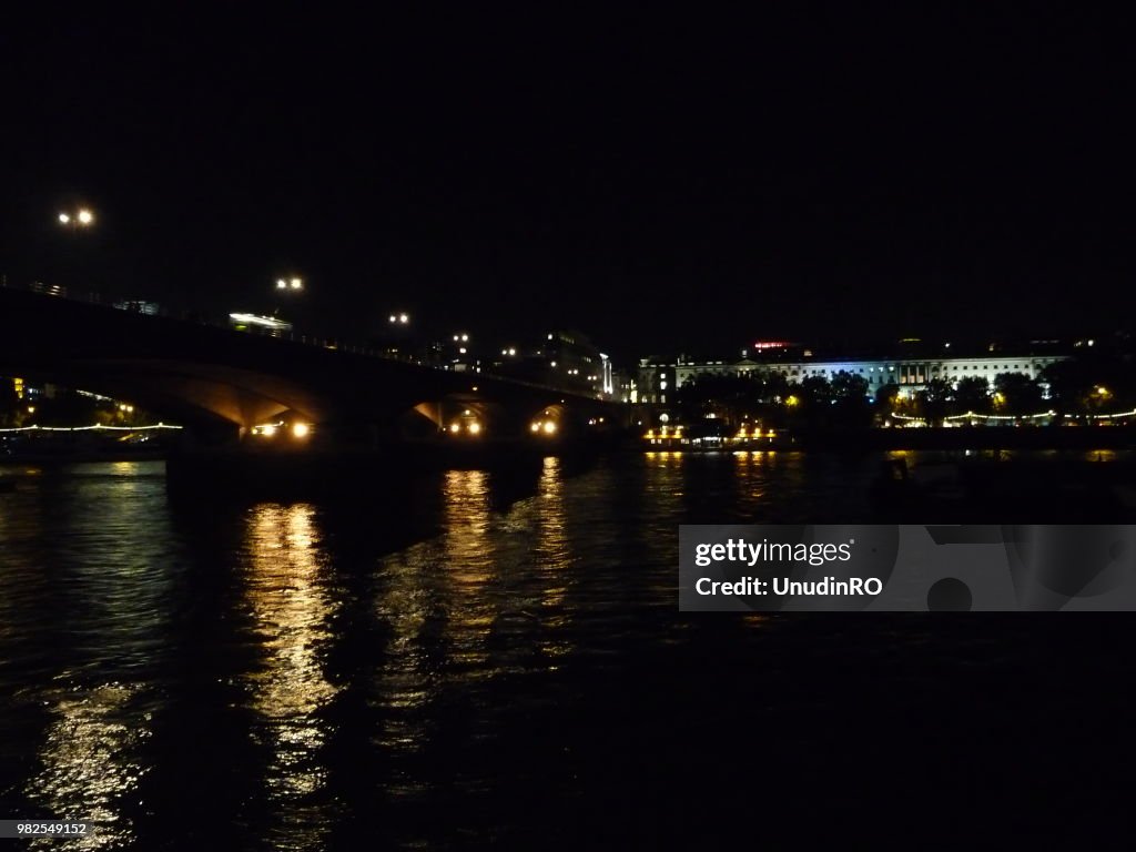 Waterloo Bridge by night