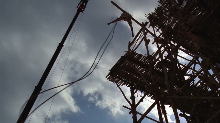 Scaffold Guys Ropes 109 Rope Scaffolding Stock Videos, Footage, & 4K Video Clips - Getty Images