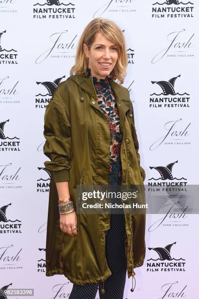 Nancy Schwartzman attends the 2018 Nantucket Film Festival - Day 4 on June 23, 2018 in Nantucket, Massachusetts.