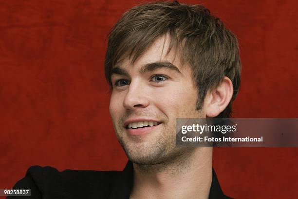 Chace Crawford at the Waldorf Astoria Hotel in New York City, New York on October 4, 2008. Reproduction by American tabloids is absolutely forbidden.