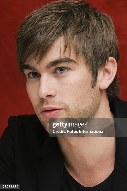 Chace Crawford at the Waldorf Astoria Hotel in New York City, New York on October 4, 2008. Reproduction by American tabloids is absolutely forbidden.