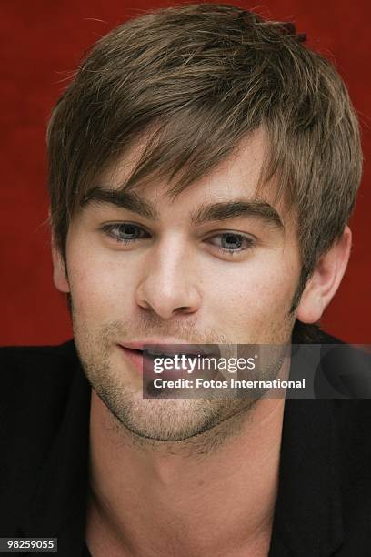 Chace Crawford at the Waldorf Astoria Hotel in New York City, New York on October 4, 2008. Reproduction by American tabloids is absolutely forbidden.