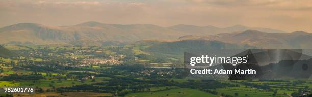 derwent and keswick - keswick stock pictures, royalty-free photos & images