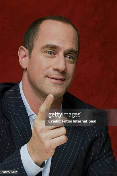 Christopher Meloni at the Waldorf Astoria Hotel in New York City, New York on October 3, 2008. Reproduction by American tabloids is absolutely...