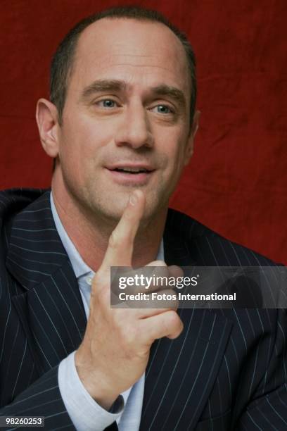 Christopher Meloni at the Waldorf Astoria Hotel in New York City, New York on October 3, 2008. Reproduction by American tabloids is absolutely...