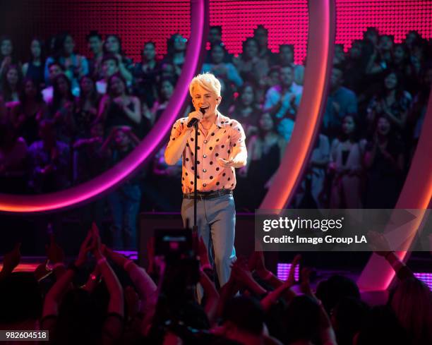 Today's brightest young stars and celebrity entertainers turned out for the 2018 Radio Disney Music Awards , music's biggest event for families, at...