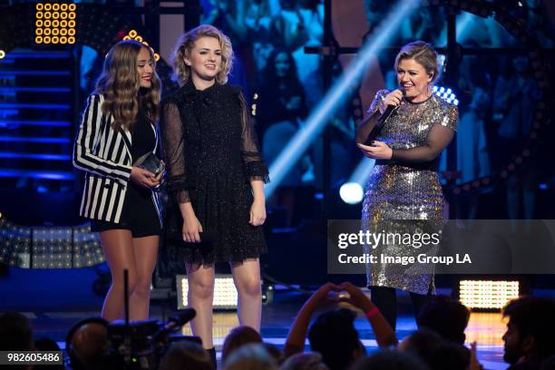 Global superstar Kelly Clarkson was honored with the 2018 RDMA 'Icon' Award in recognition of a career and music that has been loved by generations...