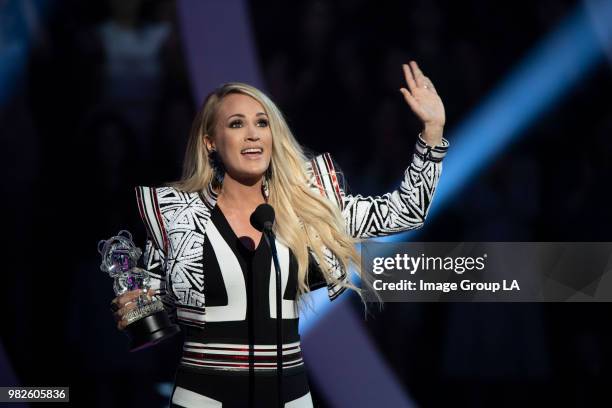 Seven-time Grammy Award-winning artist Carrie Underwood was honored with the 2018 RDMA 'Hero' Award in recognition of her generosity, humanitarian...