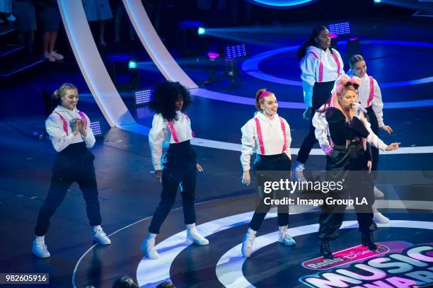 Today's brightest young stars and celebrity entertainers turned out for the 2018 Radio Disney Music Awards , music's biggest event for families, at...