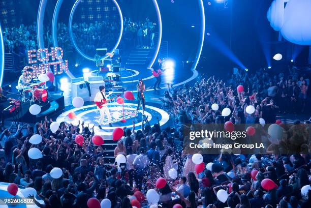 Today's brightest young stars and celebrity entertainers turned out for the 2018 Radio Disney Music Awards , music's biggest event for families, at...