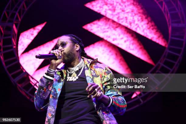 Chainz performs onstage at the STAPLES Center Concert Sponsored by SPRITE during the 2018 BET Experience on June 23, 2018 in Los Angeles, California.