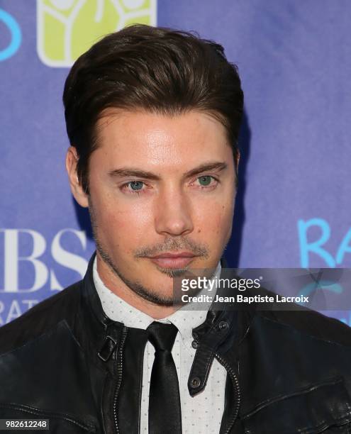 Josh Henderson attends the 6th Annual RaiseAChild HONORS -The Summer Party Gala held at Jim Henson Studios on June 23, 2018 in Hollywood, California.