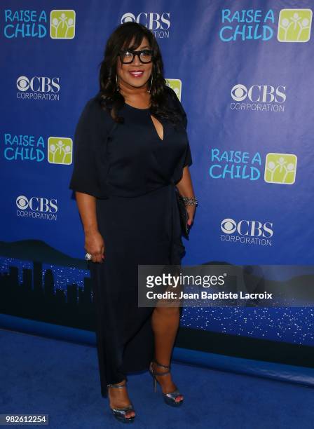 Kym Whitley attends the 6th Annual RaiseAChild HONORS -The Summer Party Gala held at Jim Henson Studios on June 23, 2018 in Hollywood, California.