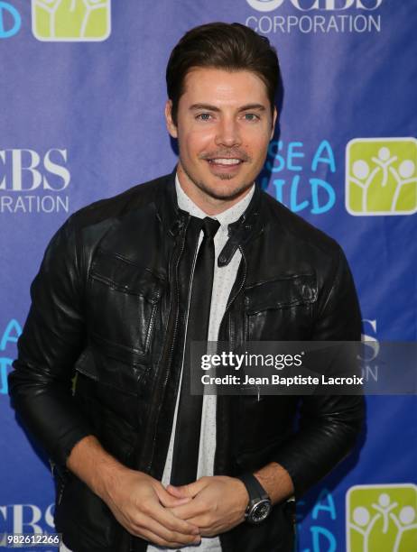 Josh Henderson attends the 6th Annual RaiseAChild HONORS -The Summer Party Gala held at Jim Henson Studios on June 23, 2018 in Hollywood, California.