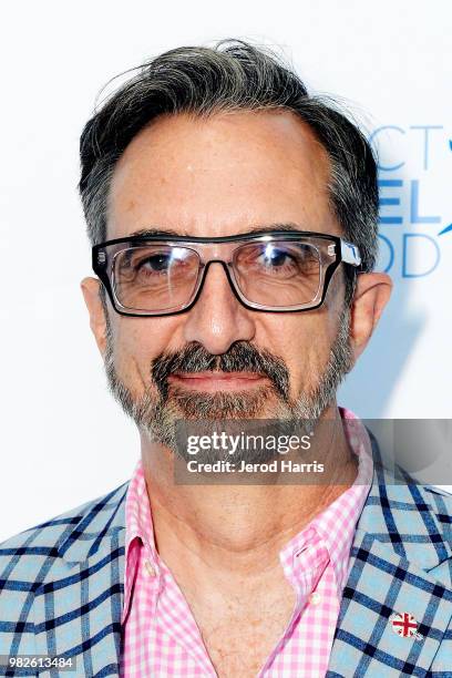 Set designer Peter Gurski attends Project Angel Food's 23rd Annual Angel Art ART=LOVE Benefit Auction at NeueHouse Hollywood on June 23, 2018 in Los...