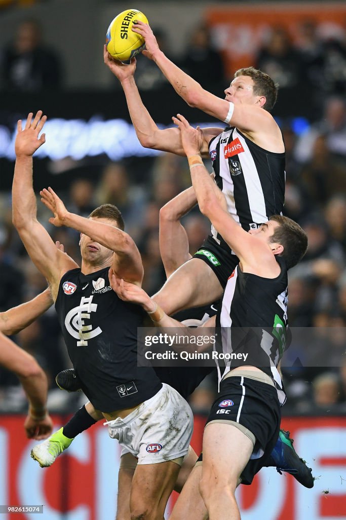 AFL Rd 14 - Collingwood v Carlton