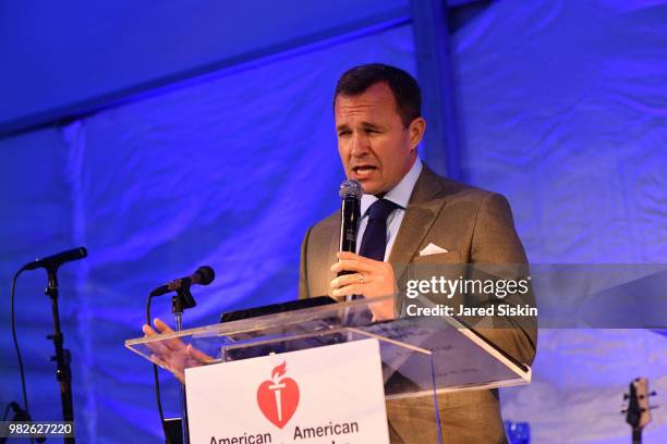 Greg Kelly attends the 22nd Annual Hamptons Heart Ball on June 23, 2018 in Southampton, New York.