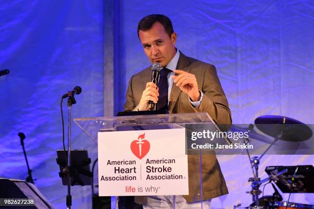 Greg Kelly attends the 22nd Annual Hamptons Heart Ball on June 23, 2018 in Southampton, New York.