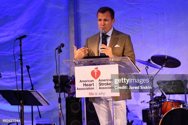 Greg Kelly attends the 22nd Annual Hamptons Heart Ball on June 23, 2018 in Southampton, New York.