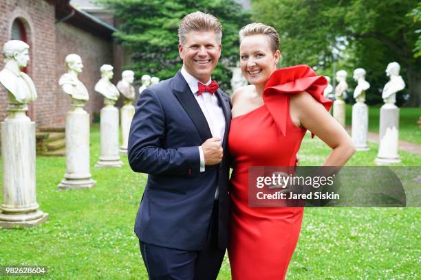 Bobby D. And Erin Star attend the 22nd Annual Hamptons Heart Ball on June 23, 2018 in Southampton, New York.