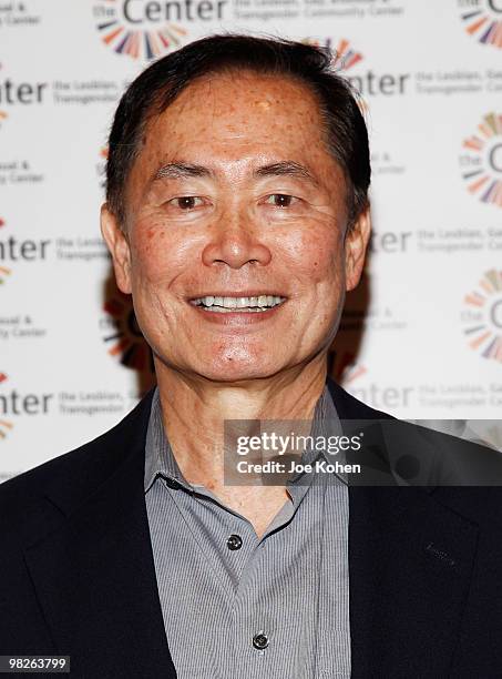 Actor George Takei attends the LGBT 2010 Census participation press conference at the LGBT Center on April 5, 2010 in New York City.