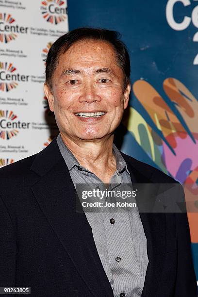 Actor George Takei attends the LGBT 2010 Census participation press conference at the LGBT Center on April 5, 2010 in New York City.