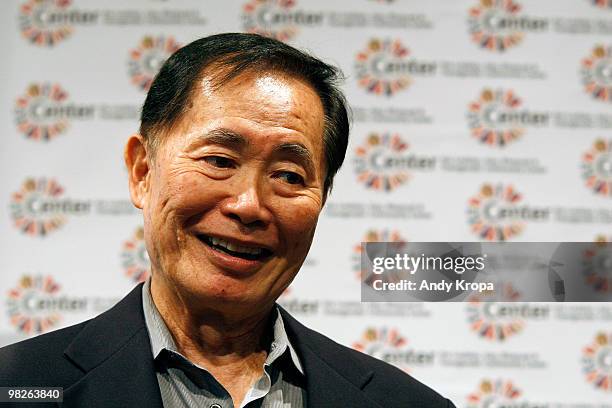 Actor George Takei attends the LGBT 2010 Census participation press conference at the LGBT Center on April 5, 2010 in New York City.