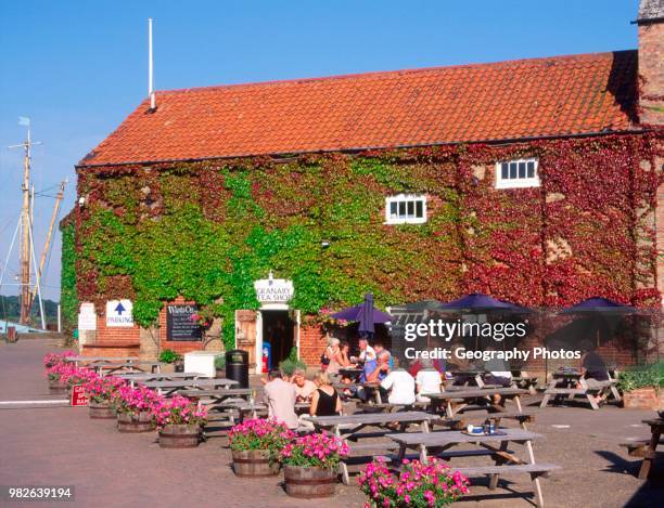 Cafe Snape Maltings Suffolk England.